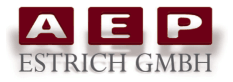 „AEP Estrich GmbH“-Logo, zur Startseite